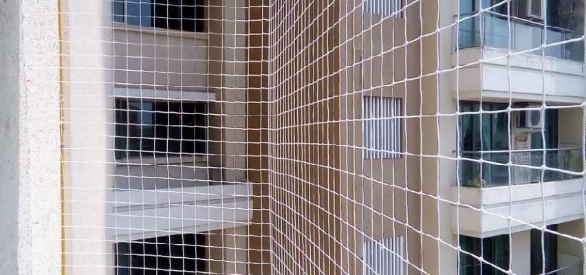 Balcony Safety Nets in Kerala | Call 7676451422 for Nets Fixing